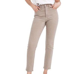 MADEWELL Perfect Cropped Jeans
